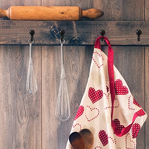 50 Pieces Push Pin Hooks Plastic Heads Pin Tacks Wall Thumb Tacks Hanging Nails Decorative Push Pins Hooks For Cork Bulletin Board Map Photos Calendar, Home Office School Supplies (Black) #TOP5