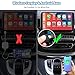 Sunweyer Wireless CarPlay & Android Auto Adapter 2 in 1 Auto Connect Box, Supports Online Updates Wired to Wireless for Cars Have Wired Carplay