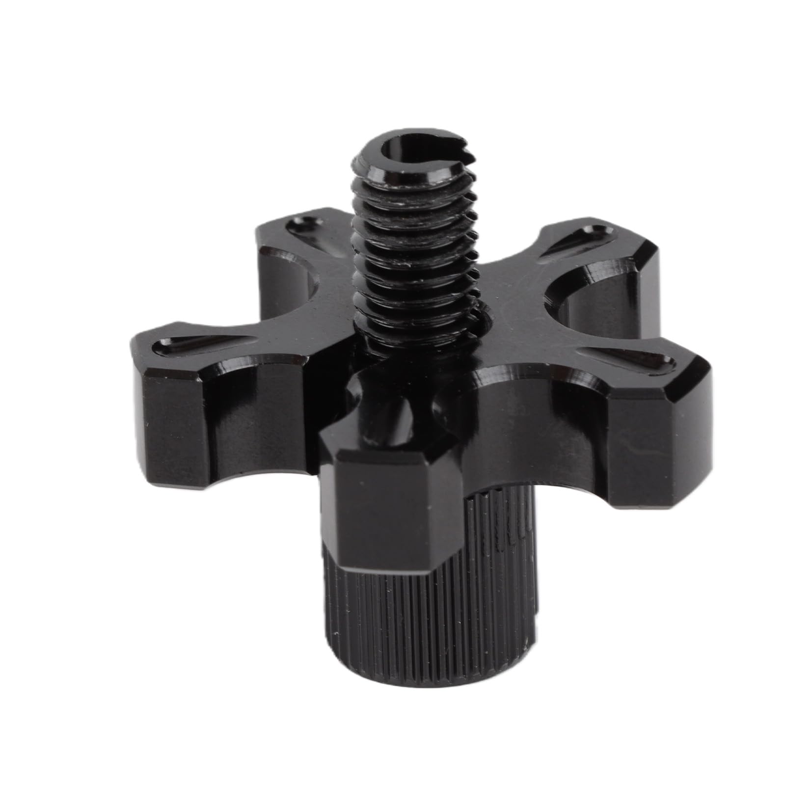 Dioche 2006 Crf 450r Uniwersalny Regulator Linki Sprzęgła CNC ze Stopu Aluminium do Motocykla - Wysoka Precyzja, Trwała, Lekka i łatwa w Montażu - Czarny (BLACK)