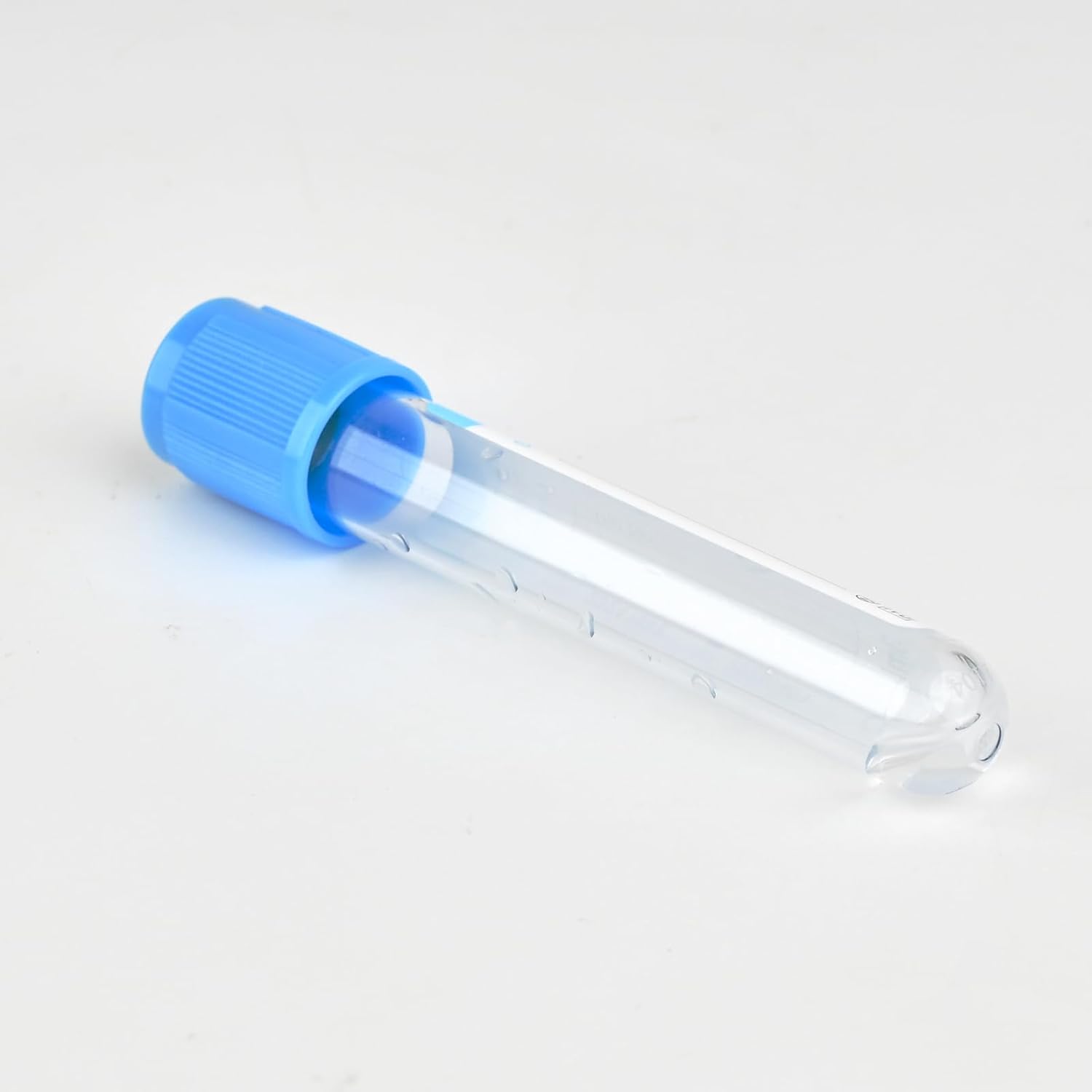 Vacutainer Blood Collection Tubes 3ml PT Tube Vacuum Collecting Lab Tube for Lab Test Tubes Pet Animals Veterinary 100 Pcs Wrap Packaging