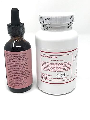 Miniatura 3 de Curve Booster Max Aguaje Cápsulas Y Kit De Aceite Aguaje Para Mejora Natural De Los Senos Y Los Culos Para Travestismo Hombres Y Trans-Mujeres