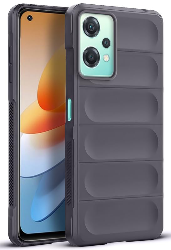 Image of Mr. Case Silicone Back Cover Case for OnePlus Nord CE 2 Lite 5G | Comfort Grip Soft Touch Matte TPU | - Gray