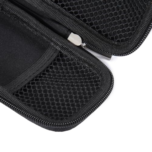 iDream365 Small Pencil Case Holder for Pencils,Hard Pen Case for Executive Fountain Pens,Ballpoint Pens-Black