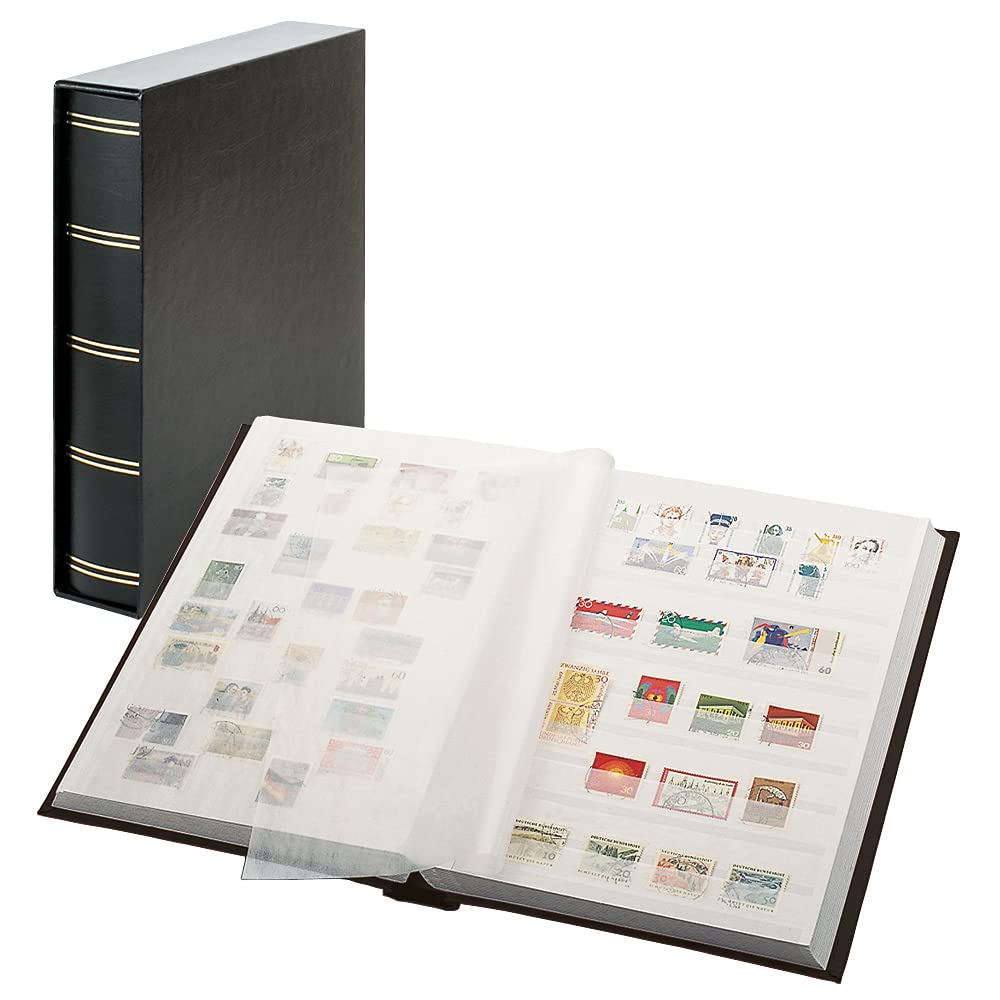 Lindner 1162SK-S Einsteckbuch album de rangement pour timbres de collection 60 pages blanches