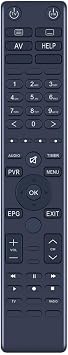 Remote control for VU+ Duo 4K SE BT Receiver, Black