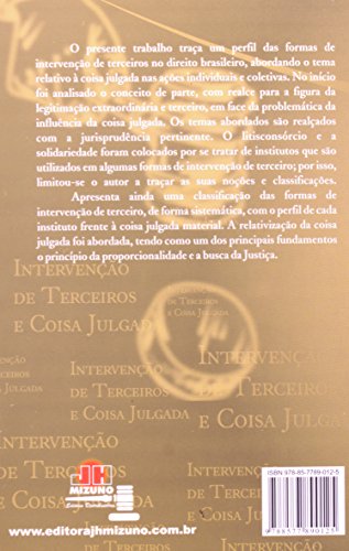 Intervenção de terceiros e coisa julgada: Intervenção de terceiros e coisa julgada: - Imagem 2