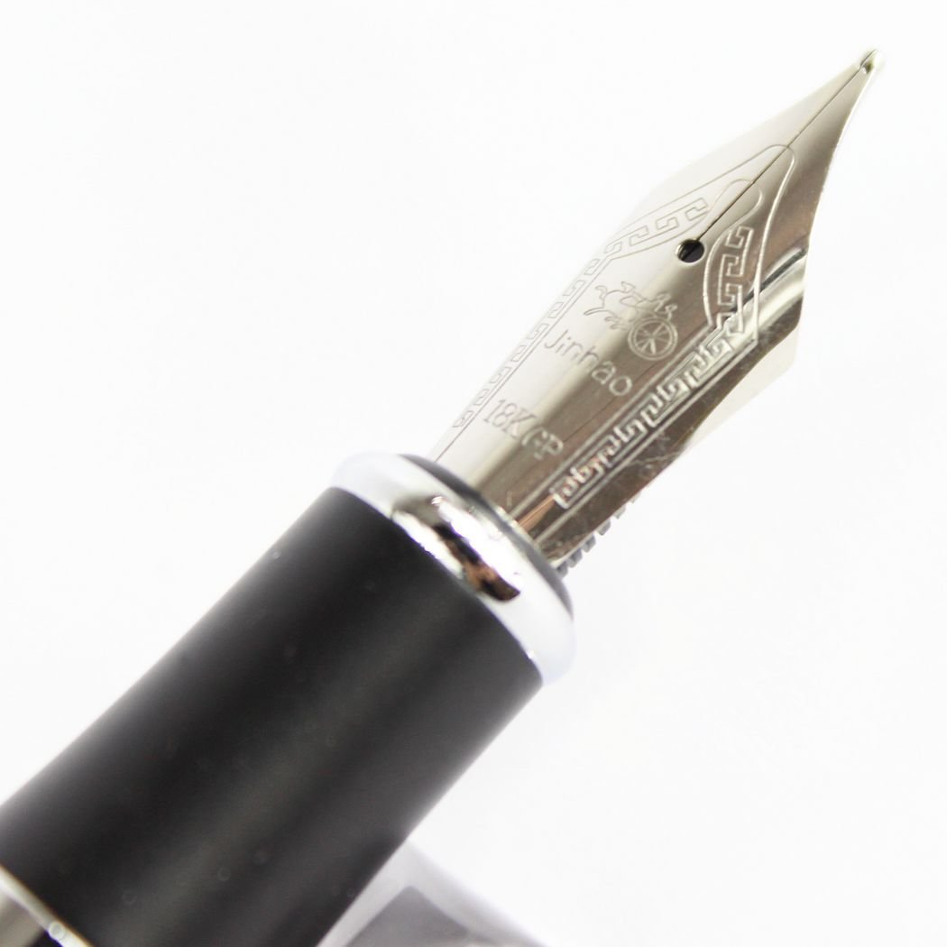 Amazon | Gullor シルバーとゴールデン高度な万年筆Jinhao750