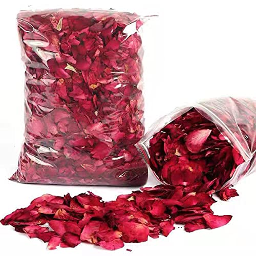Pétalos de Rosa Secos 200g para Decoración miniatura 2