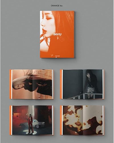 Miniatura 4 de Dreamus SNSD Taeyeon - INVU El tercer álbum incluye póster plegado (naranja ver) (SMK1361)
