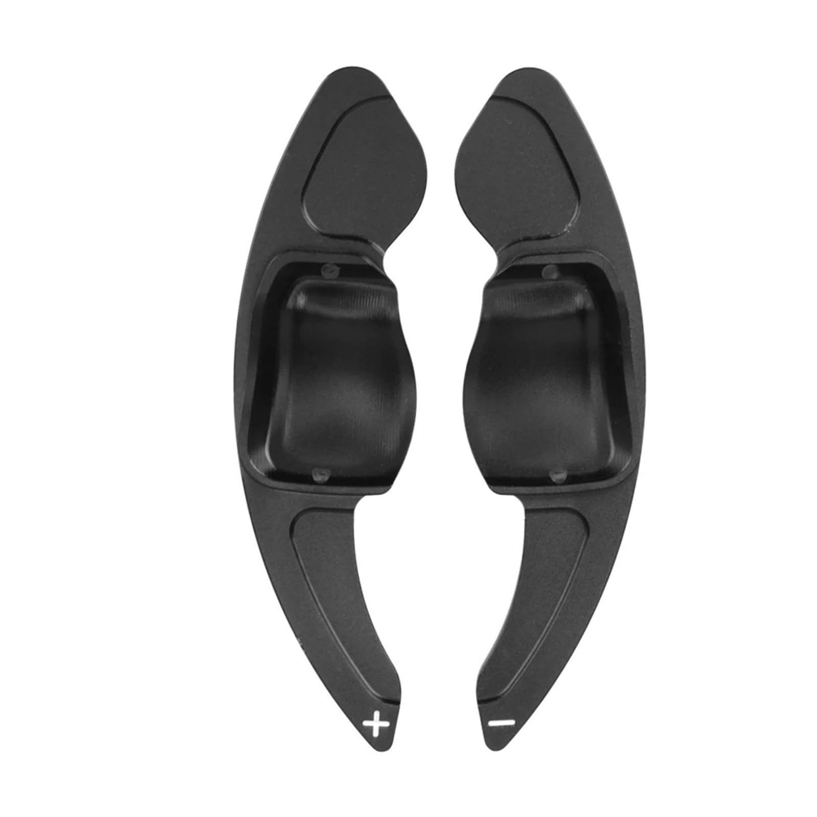 Xxiucj Car Paddle Shifter Extensions for VW for MK6 for GTI for Jetta for MK5 for Passat for B6 for B7 for CC for Polo for Sharan for Tiguan Steering Wheel Paddle(Black)