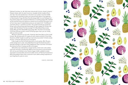 The Food Substitutions Bible: 8,000 Substitutions for Ingredients, Equipment and Techniques Hardcover – September 20, 2022 - Image 6