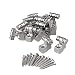 Yibuy Roller Guitar String Tree Guides Retainer Chrome Set of 20