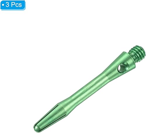 Miniatura 3 de PATIKIL Ejes de dardos, Medio 2BA Hilo de Aluminio Dardos Tallos de Dardos Accesorios de Lanzamiento de Montaje para Punta de Acero