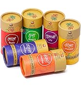 Zest 4 Toyz Non-Toxic Perfumed Herbal Gulal for Holi Celebration, Skin Friendly, Natural Fragranc...