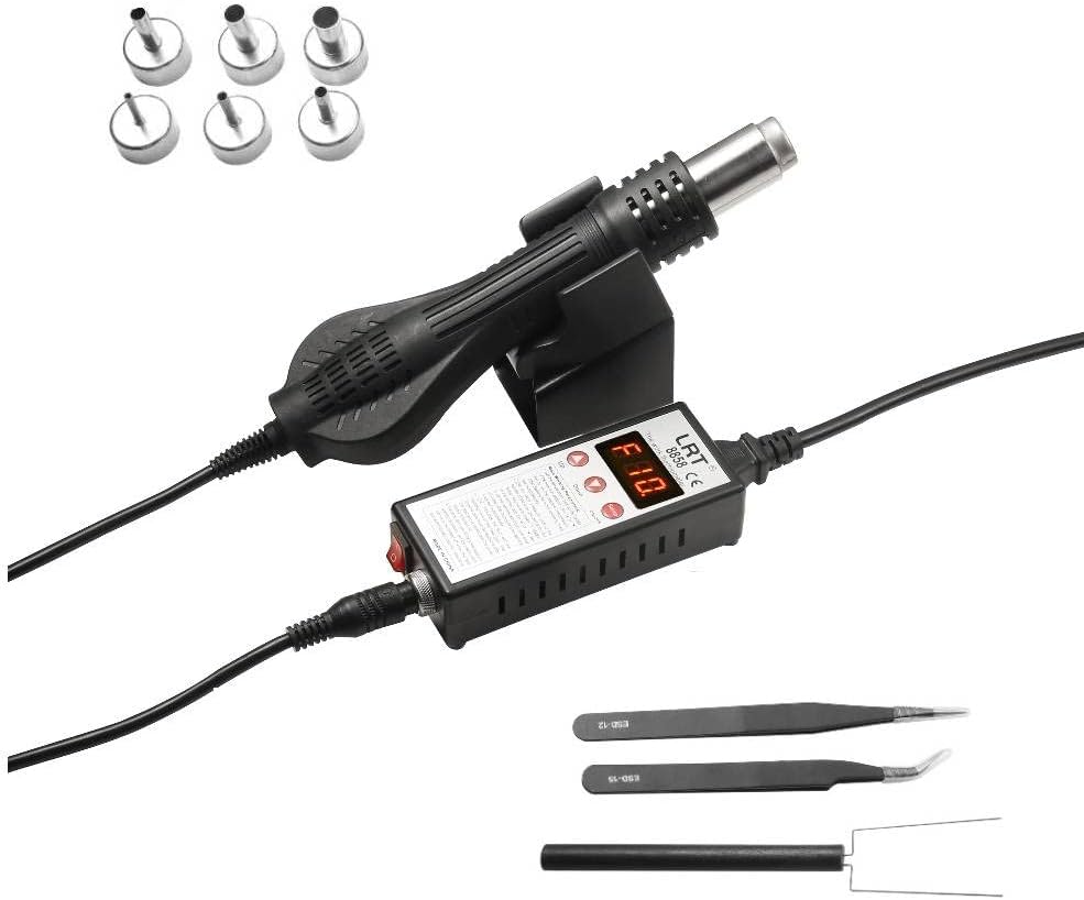 LRT 8858 Micro Hot Air Station SMD Rework Desoldering Digital Heat Gun