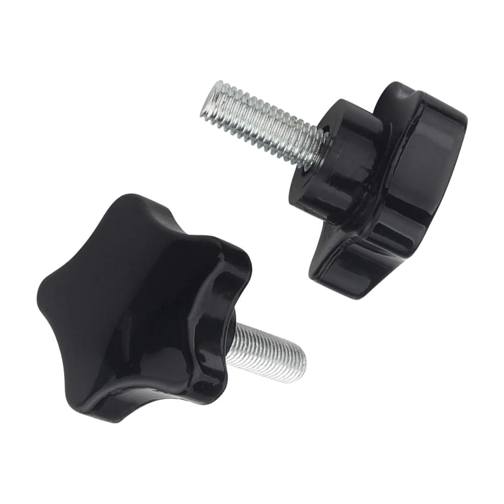 Viti A Maniglia A Stella M4 M5 M6 M8 M10 - Pomelli In Plastica Zigrinati - Lotto Misto
