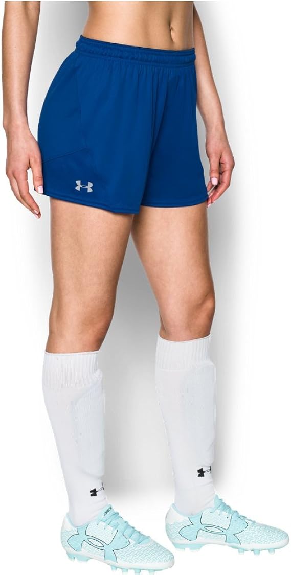 Under Armour Women's Knit Shorts,Royal 
