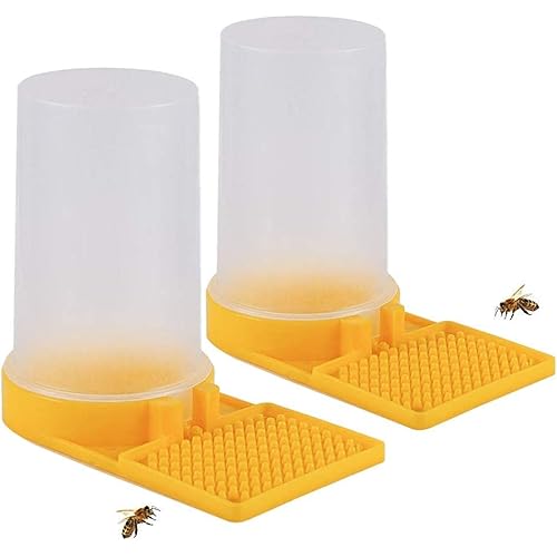2 Pack Beehive Beekeeping Water Dispenser Honey Beehive Entrance Feeder Bee Drinking Beekeeping Equipment Nest Beekeeper Tool