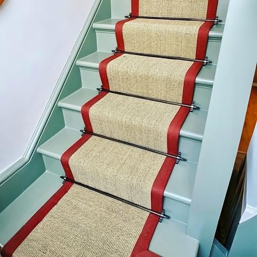 Kit de barra de escalera resistente de 30 pulgadas con elegante acabado decorativo 3