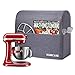Produktbild KGMcare Stand-Mischer-Abdeckung, Staubschutz kompatibel mit Quart KitchenAid Ständer-Mixer, Küche Kleingeräte und Zubehör Schutzfolie Fits for All 6-8 Quart grau