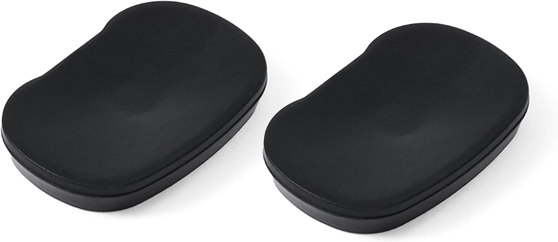 Flat Mouthpieces – Replacement Mouthpieces Designed for Use with PAX Devices – 2-Pack, Black