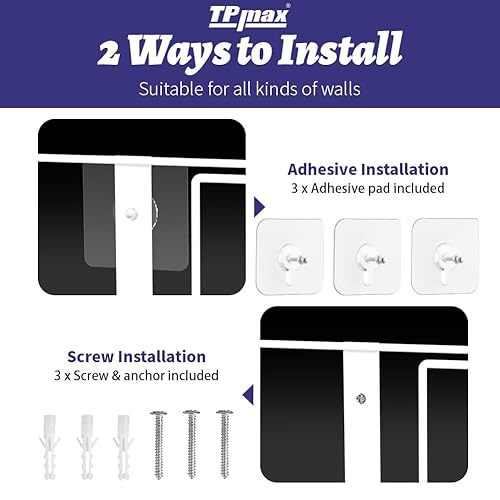 Miniatura 3 de Caja de guantes XL para pañuelos faciales, dispensador de alambre para guantes, organizador de toallas de papel de pañuelos, accesorios de montaje