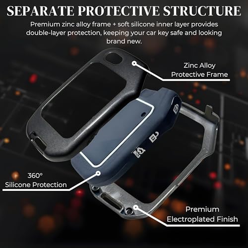 Image of Car Key Cover Compatible with Kia Seltos 2025 2024 | Sonet 2024 2025 | Carens | Flip 3 Button Remote