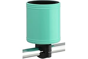 Sturdy, Stainless Steel Bike Cup Holder for Beach Cruisers