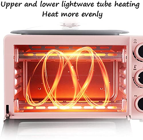 Home Four-in-One-Frühstücksmaschine, multifunktionaler altmodischer Arbeitsplatte Elektrischer Ofen, fauler Sandwich… – Bild 3