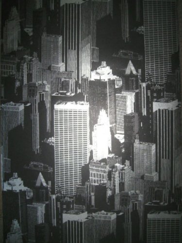 Papel pintado torres de Nueva York 10 m que cubre imperfecciones y amplía estancias