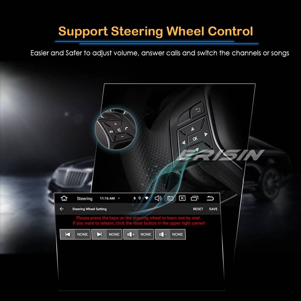 9" Android Autoradio pour VW Passat Polo Golf MK 5/6 Touran Jetta Polo EOS | 8-Core 4GB RAM 64GB ROM GPS Navigateur Carplay Android Auto DSP Bluetooth WiFi Dab+ TPMS DVR OBD OPS