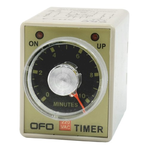 Relais de commande de temps AH3-3 pour automatiser l'allumage des pompes en 220V - 2