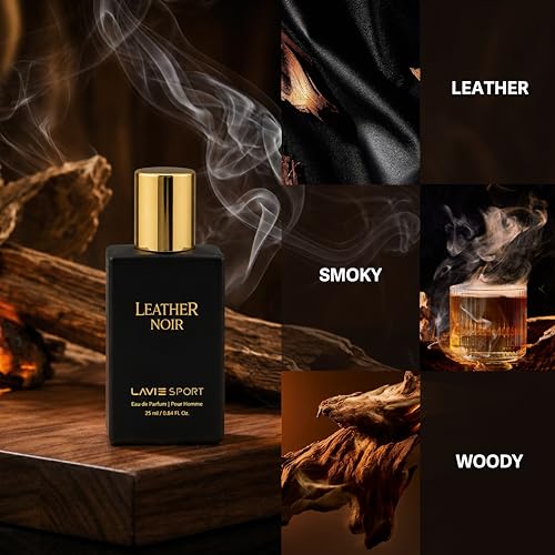 Image of Lavie Sport Leather Noir Eau De Parfum | Luxury Collection 25ml Perfume | Perfume for Men