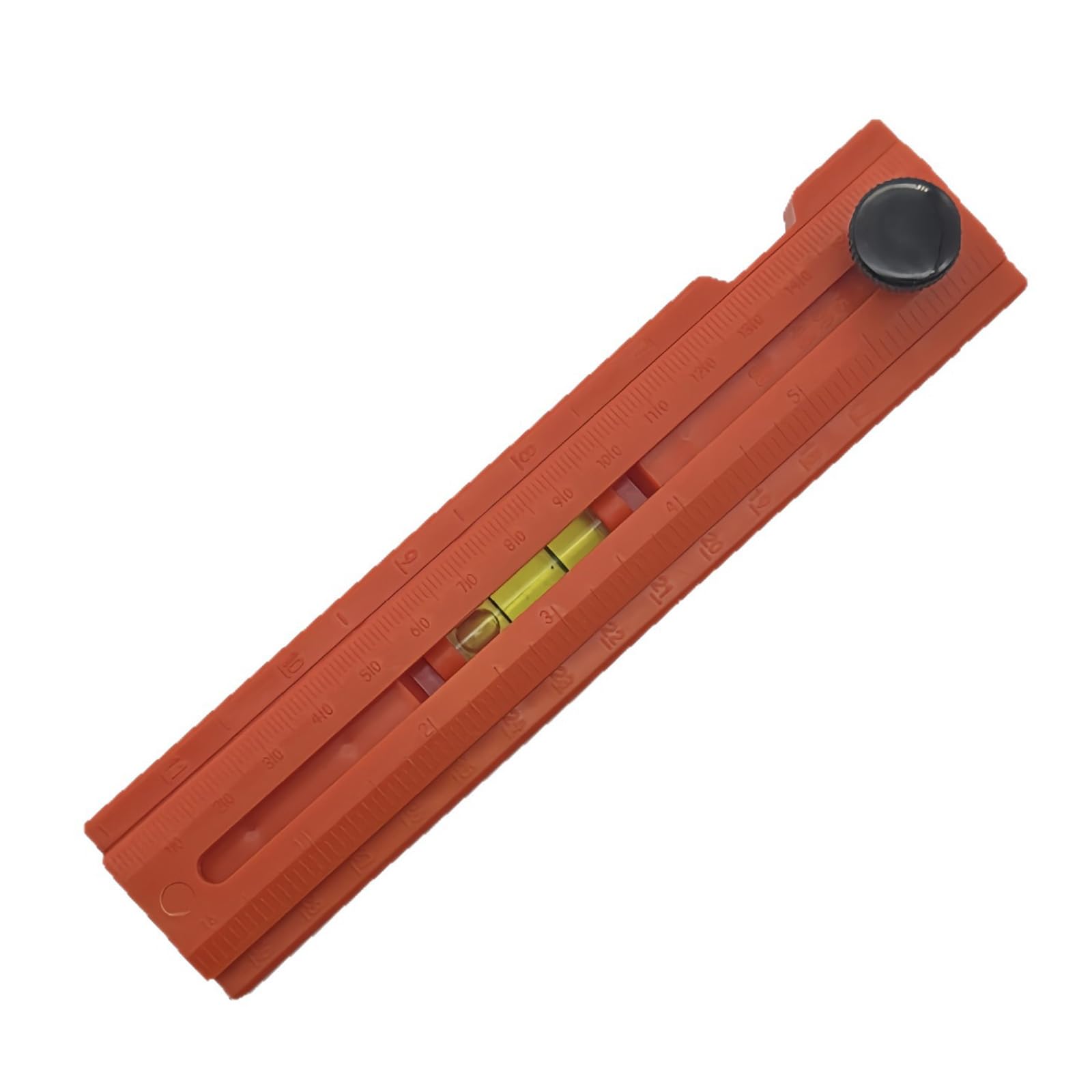 Tsophreniq Single Ruler Carpentry Measuring Tool Foldable Depth Ruler Ergonomic Design For Accurate Woodworking Layouts Depth Ruler Woodworking