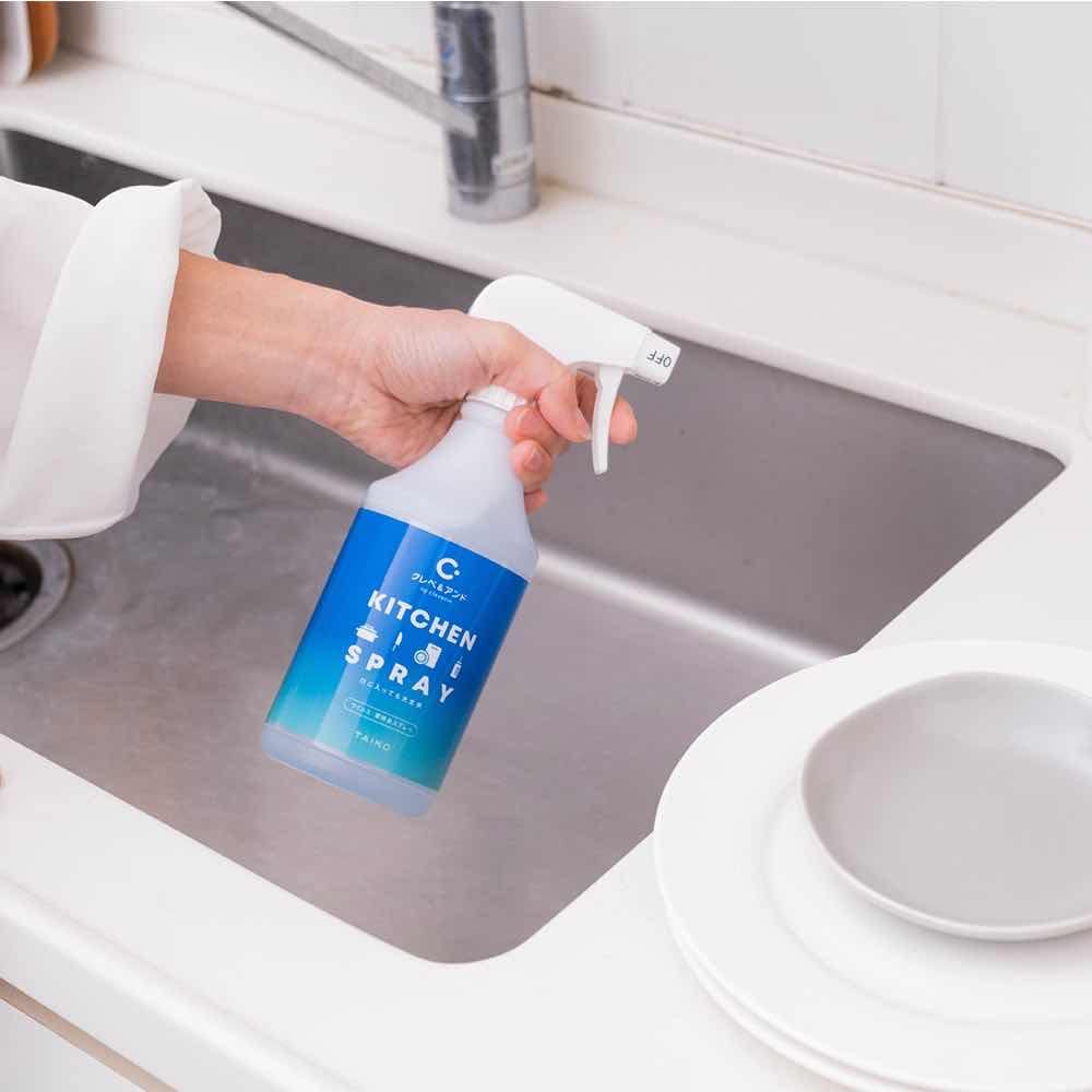 クレベ&アンド ウイルス・菌除去スプレー500ml 5個セット クレベ&アンド ウイルス・菌除去スプレー キッチン用
