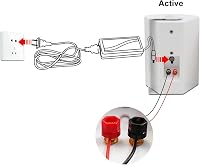 Herdio 5.25" Bluetooth Vízálló Kültéri Hangszóró - 200W Teljesítmény, Beltéri-Kültéri Használatra, Fali Konzollal, Fehér 5