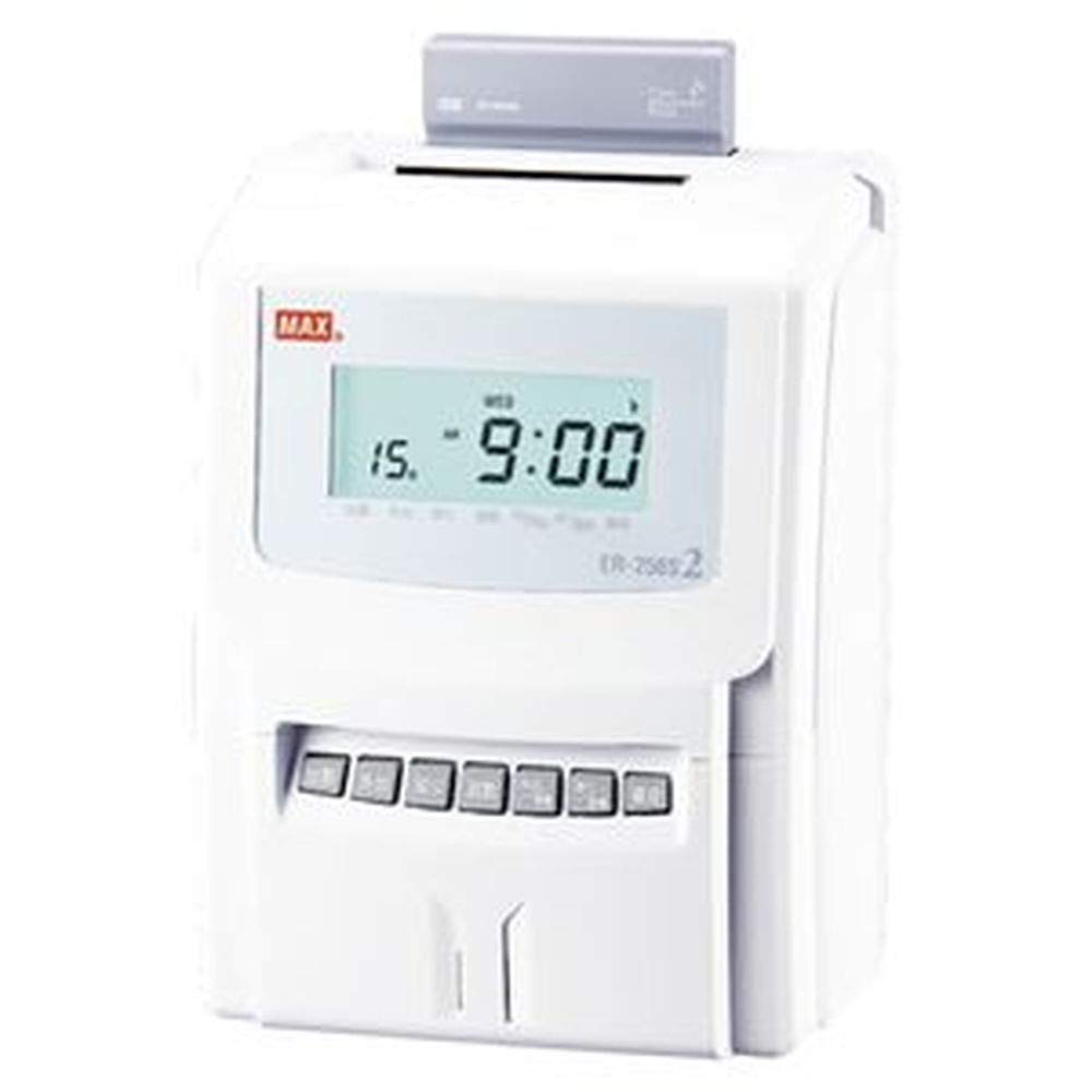 タイムレコーダー ER-250S2 Amazon.co.jp: マックス/電子タイムレコーダー/ER-250S2 / ホワイト