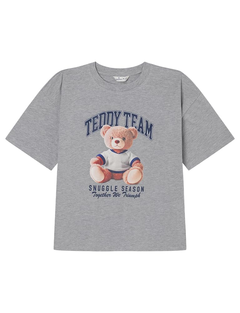 SPRINGFIELD Teddy Bear Short Sleeve T-Shirt Camiseta De Manga Corta Mujer