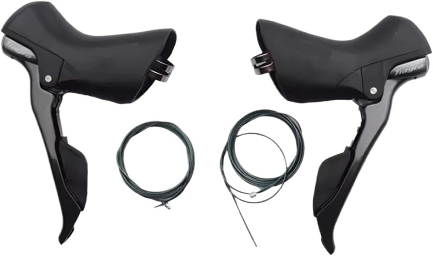 2x10 Speed Road Bike Shifter Pair - Double Levers, Left 2s/Right 10s, Lightweight Design