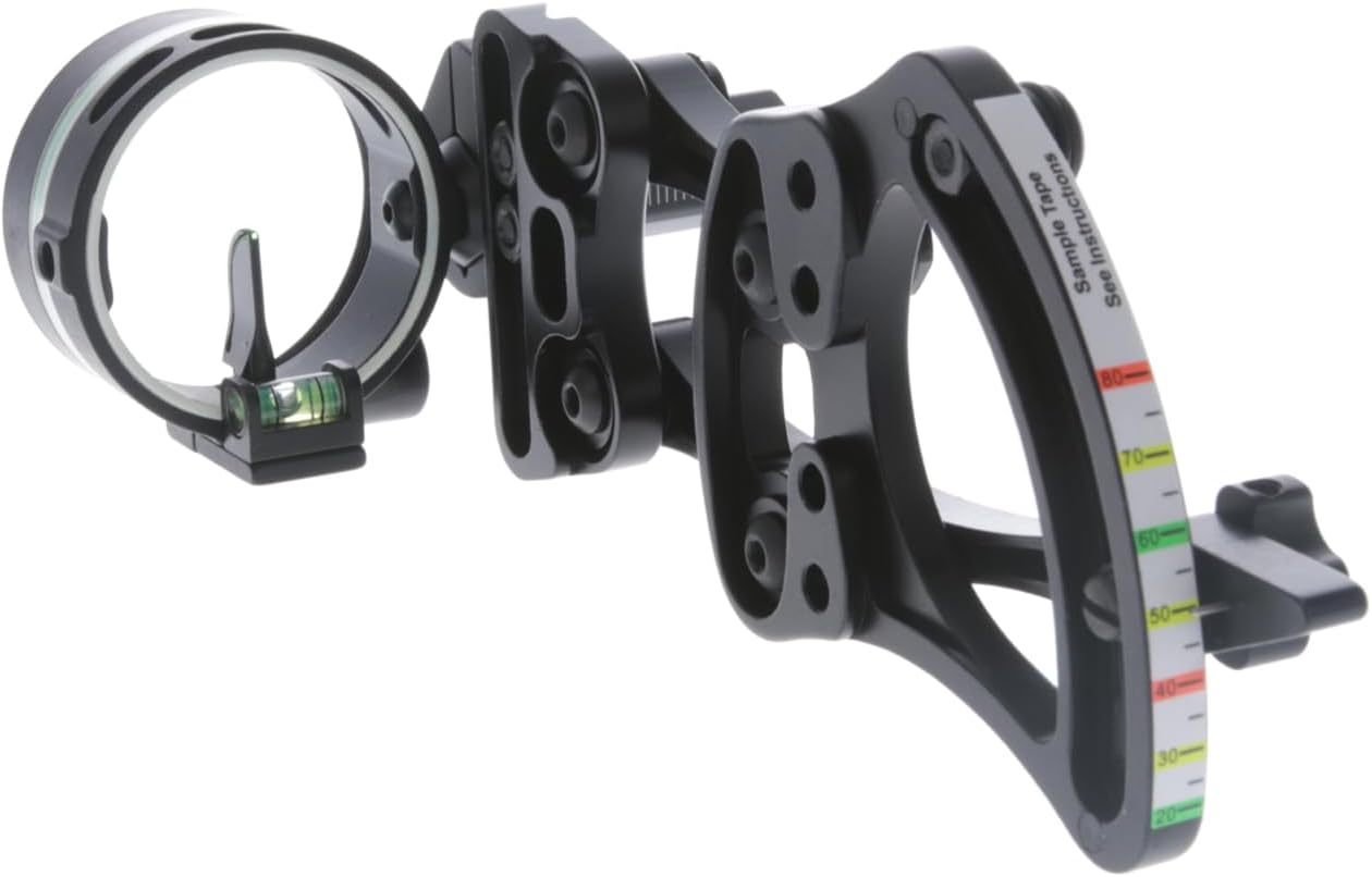 TRUGLO Range Rover SinglePin .019" Dia RightHanded Archery Hunting Moving Black