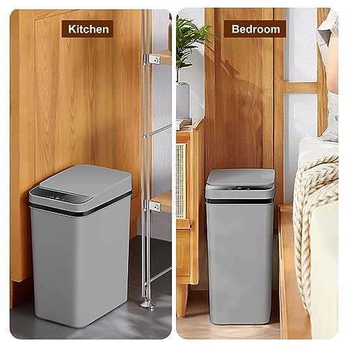 Image of Yatmung 2.5 Gallon Motion Sensor Trash Can - Automatic Trash Can Touchless