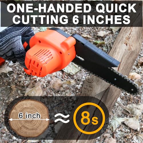 Lunasync Mini Chainsaw 6 Inch Cordless thumb #2