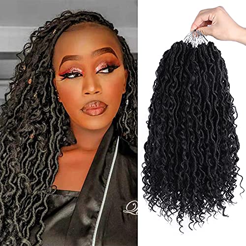 Goddess Locs Crochet Hair New Goddess Locs Crochet Hair Goddess Faux Locs Crochet Hair River Goddess Locs Boho Hippie Locs Wavy Goddess Locs Crochet Hair