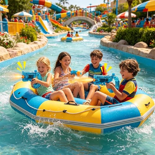 Jouets de pistolets à eau automatiques pour plage et parc - 2