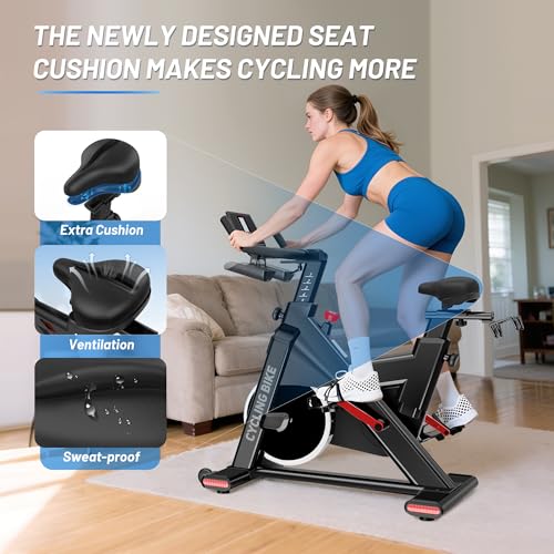 Recumbent Exercise Bike with Pulse Monitor