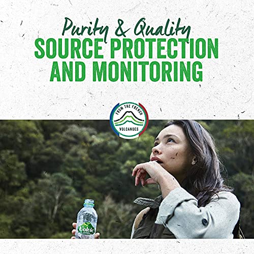 Volvic Natural Water, Mineral Drinking Water, Sustainably Sourced Water Bottle, Case Of 6 X 1.5L Volvic Bottles
