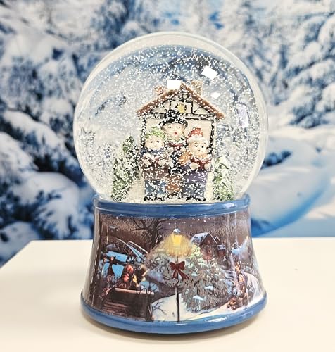 Weihnachts-Schneekugel mit Musik | Schneekugel Weihnachtsspaziergang...