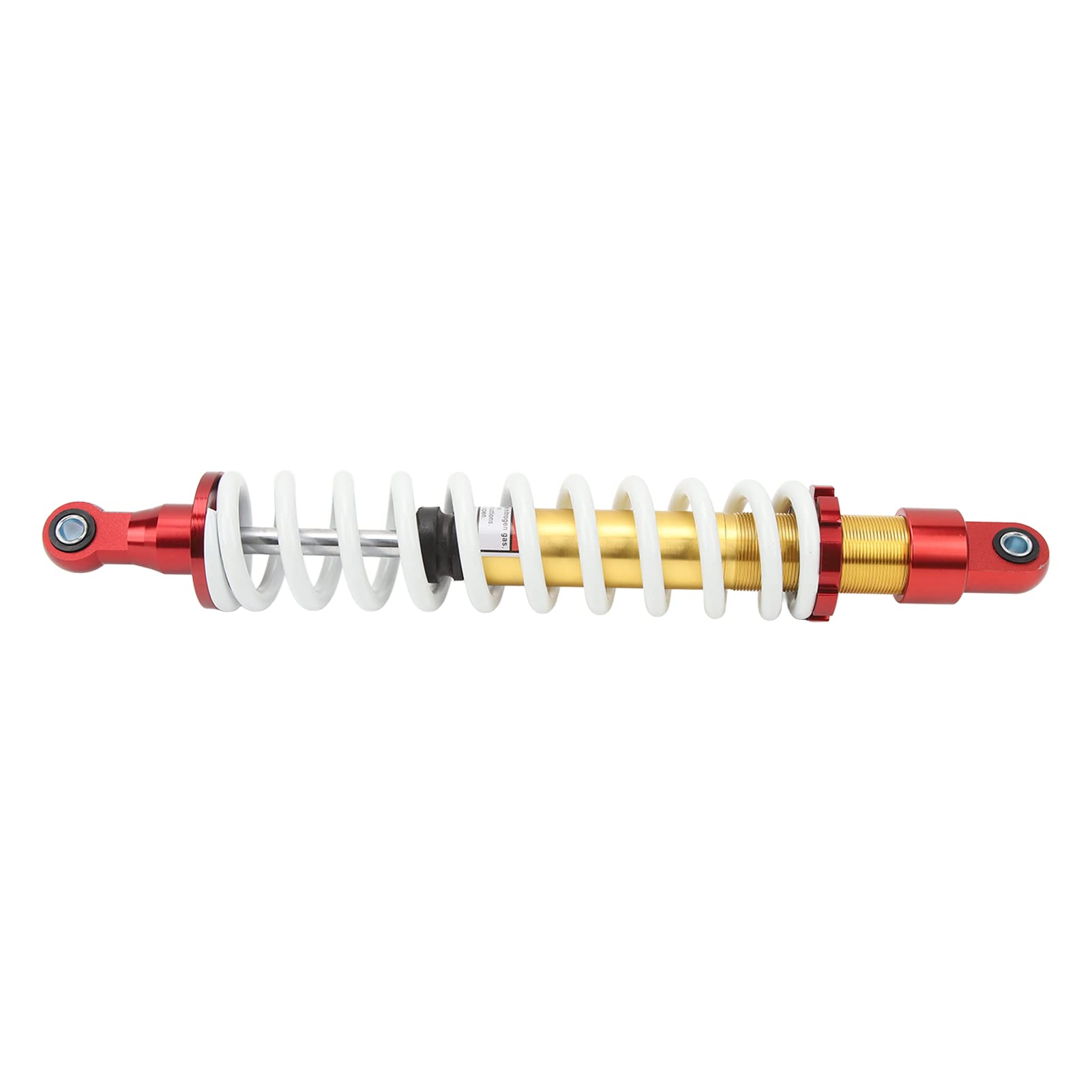 420mm Toßdämpfer Federbein, Durchmesser 9mm Motorrad Stoßdämpfer, Universal Stoßdämpfer Feder Einstellbare Dämpfung Ersatz für 150cc 250cc Go Kart Quad Dirt Sport Bikes