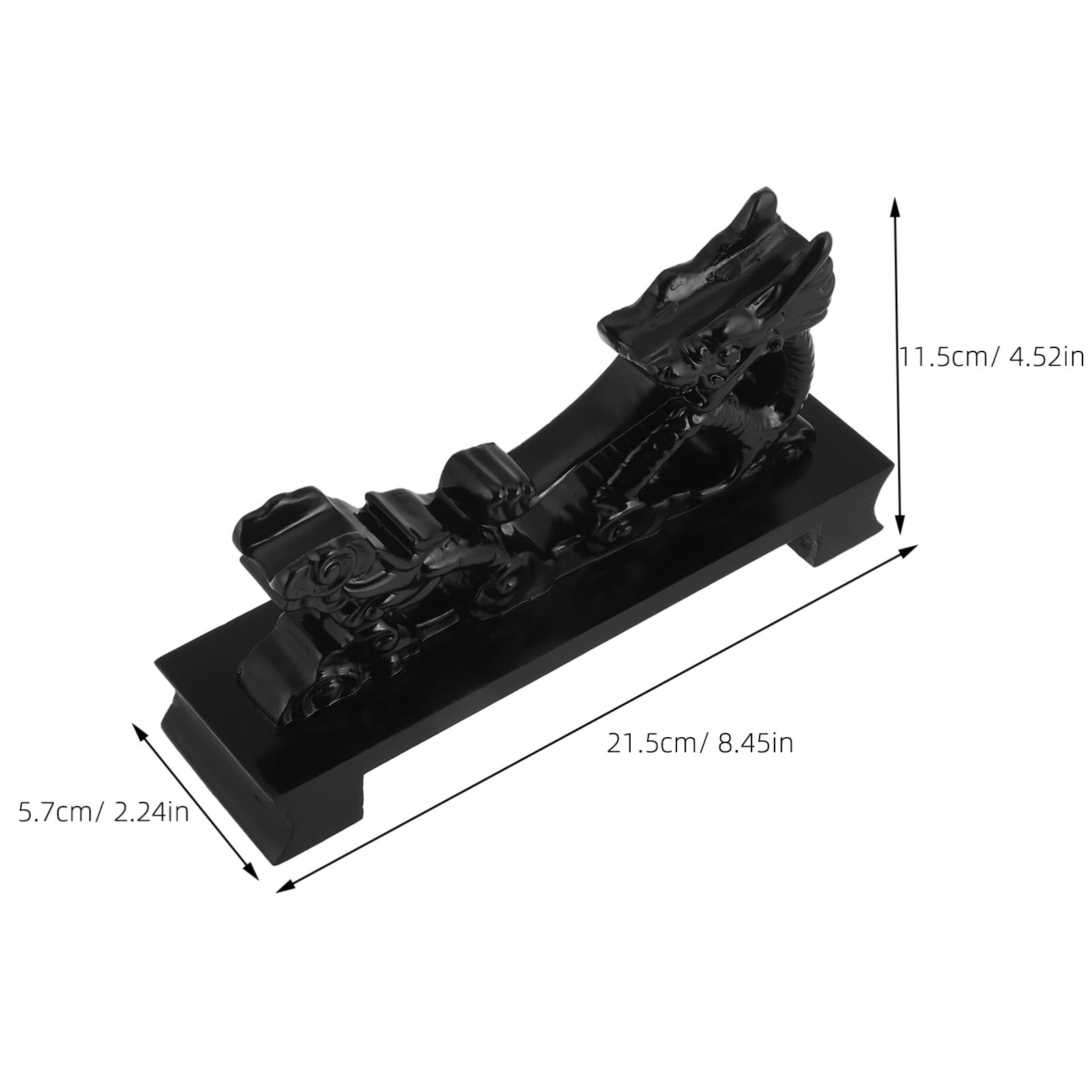 SUPVOX Dragon Shaped Resin Sword Display Holder Compact Desktop Stand for Sword Collection Elegant Decorative for Home and Office Space Saving Rack for Unique Aesthetic
