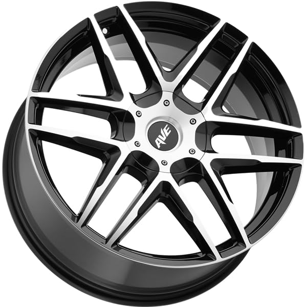 Amazon.com: Avenue A613 Gloss Black Wheel with Machined Finish